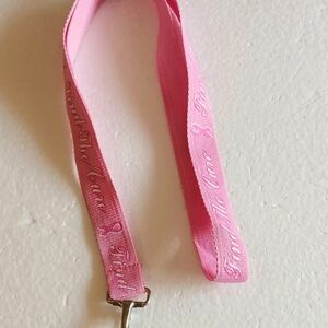 Breast Cancer Awareness Pink Lanyard